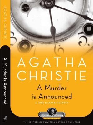 A Murder Is Announced book cover