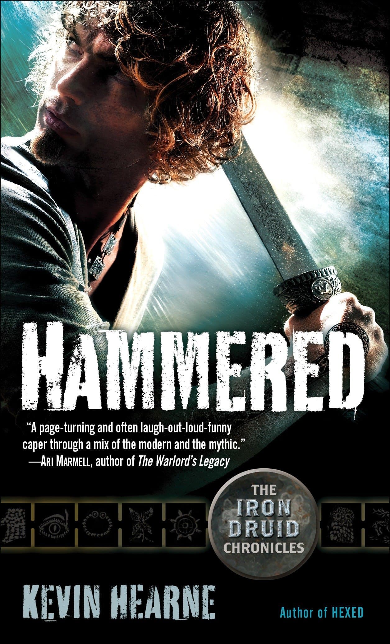 Hammered book cover