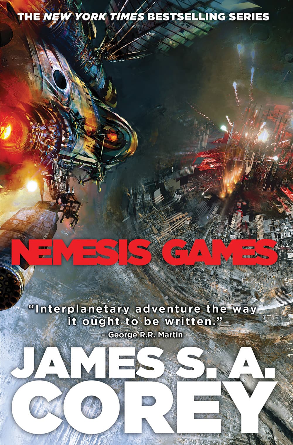 Nemesis Games book cover