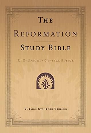 Holy Bible: Reformation Study Bible, ESV book cover