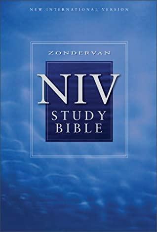 Study Bible: NIV book cover