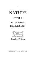 Nature book cover