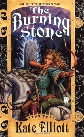 The Burning Stone book cover