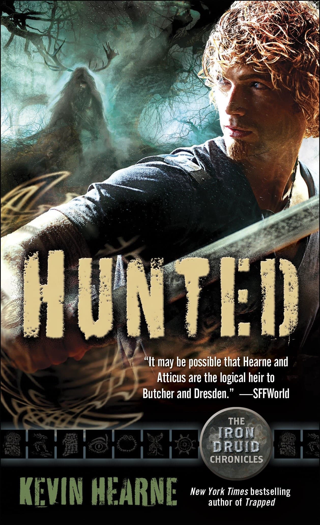 Hunted book cover