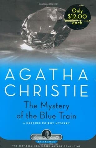 The Mystery of the Blue Train book cover