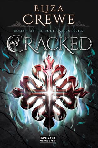Cracked book cover
