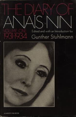 The Diary of Anaïs Nin, Vol. 1: 1931-1934 book cover