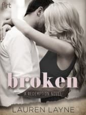 Broken book cover