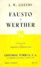 Fausto / Werther book cover