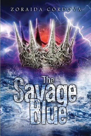 The Savage Blue book cover