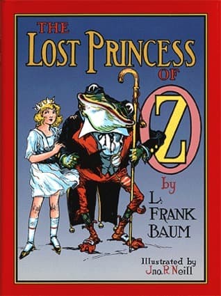 The Lost Princess of Oz book cover