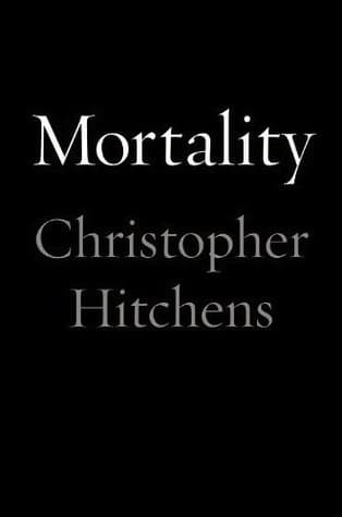 Mortality book cover