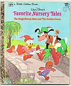 The Gingerbread Man And Golden Goose (Favorite Nursery Tales: Little Golden Book) book cover