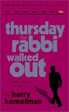 Thursday the Rabbi Walked Out book cover