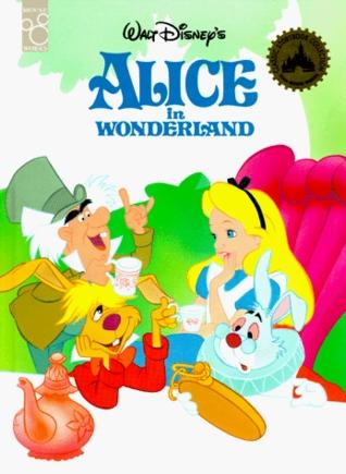 Walt Disney's Alice in Wonderland book cover