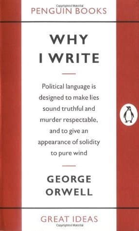 Why I Write book cover