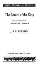 The Fellowship of the Ring book cover