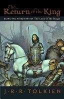 The Lord of the Rings: The return of the king book cover