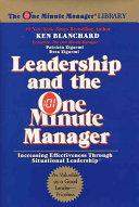 Leadership and the One Minute Manager book cover