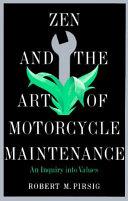 Zen and the Art of Motorcycle Maintenance book cover