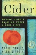 Cider book cover