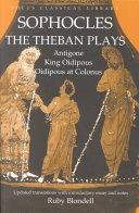 Sophocles: the Theban Plays book cover