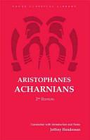 Aristophanes' Acharnians book cover