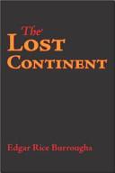 The Lost Continent book cover