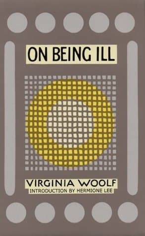 On Being Ill book cover