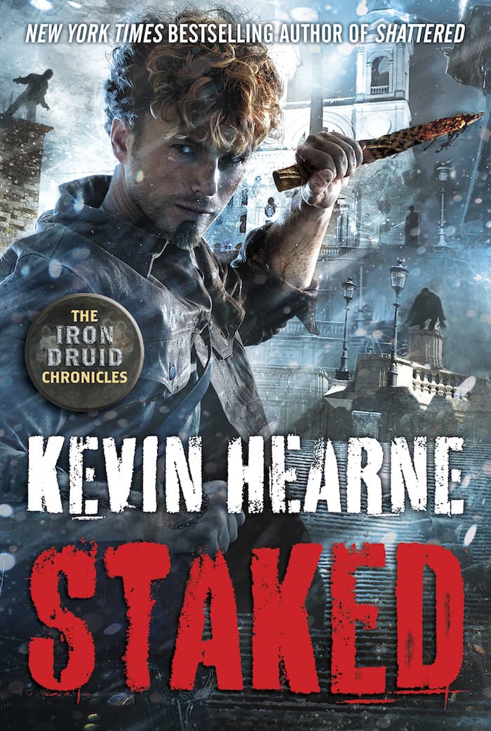 Staked book cover
