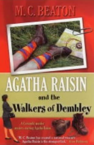 Agatha Raisin and the Walkers of Dembley book cover