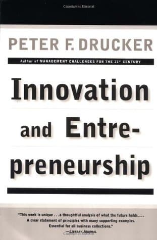 Innovation and Entrepreneurship book cover