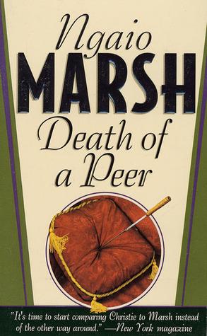 Death of a Peer book cover