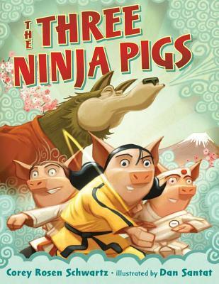 The Three Ninja Pigs book cover