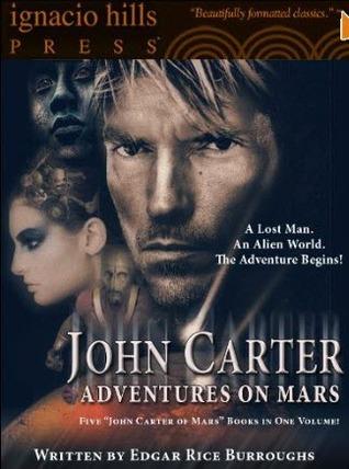 John Carter: Adventures on Mars book cover