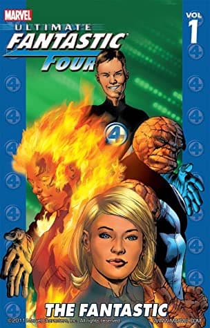 Ultimate Fantastic Four, Volume 1: The Fantastic book cover