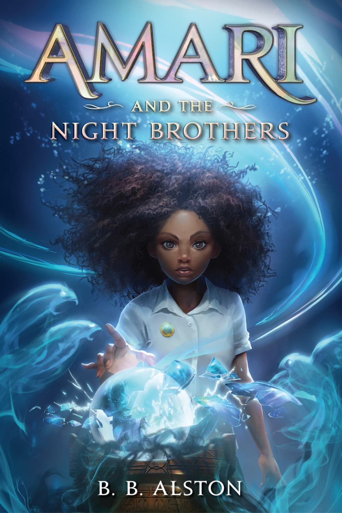 Amari and the Night Brothers book cover