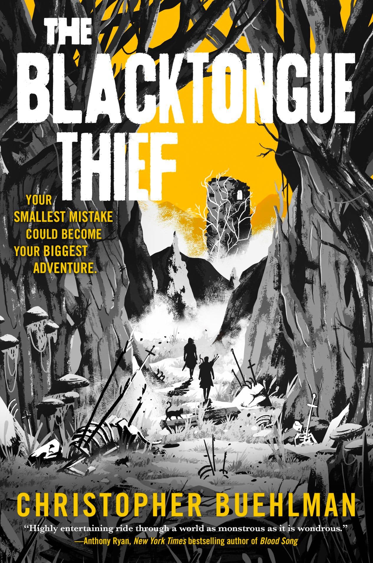 The Blacktongue Thief book cover