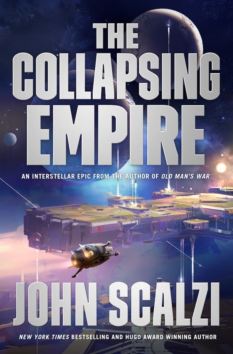 The Collapsing Empire book cover