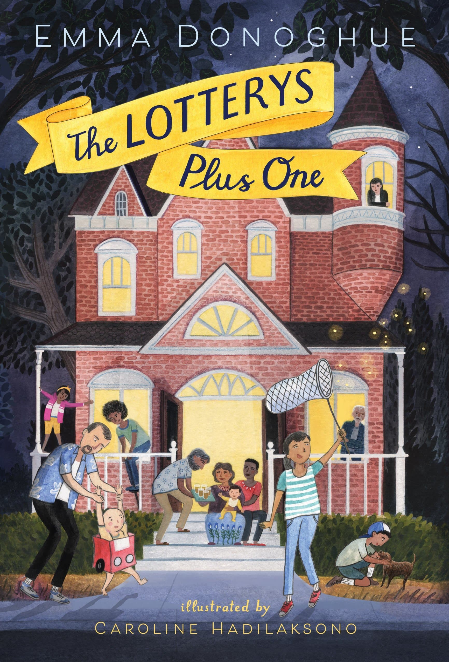 The Lotterys Plus One book cover