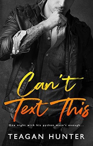 Can't Text This book cover