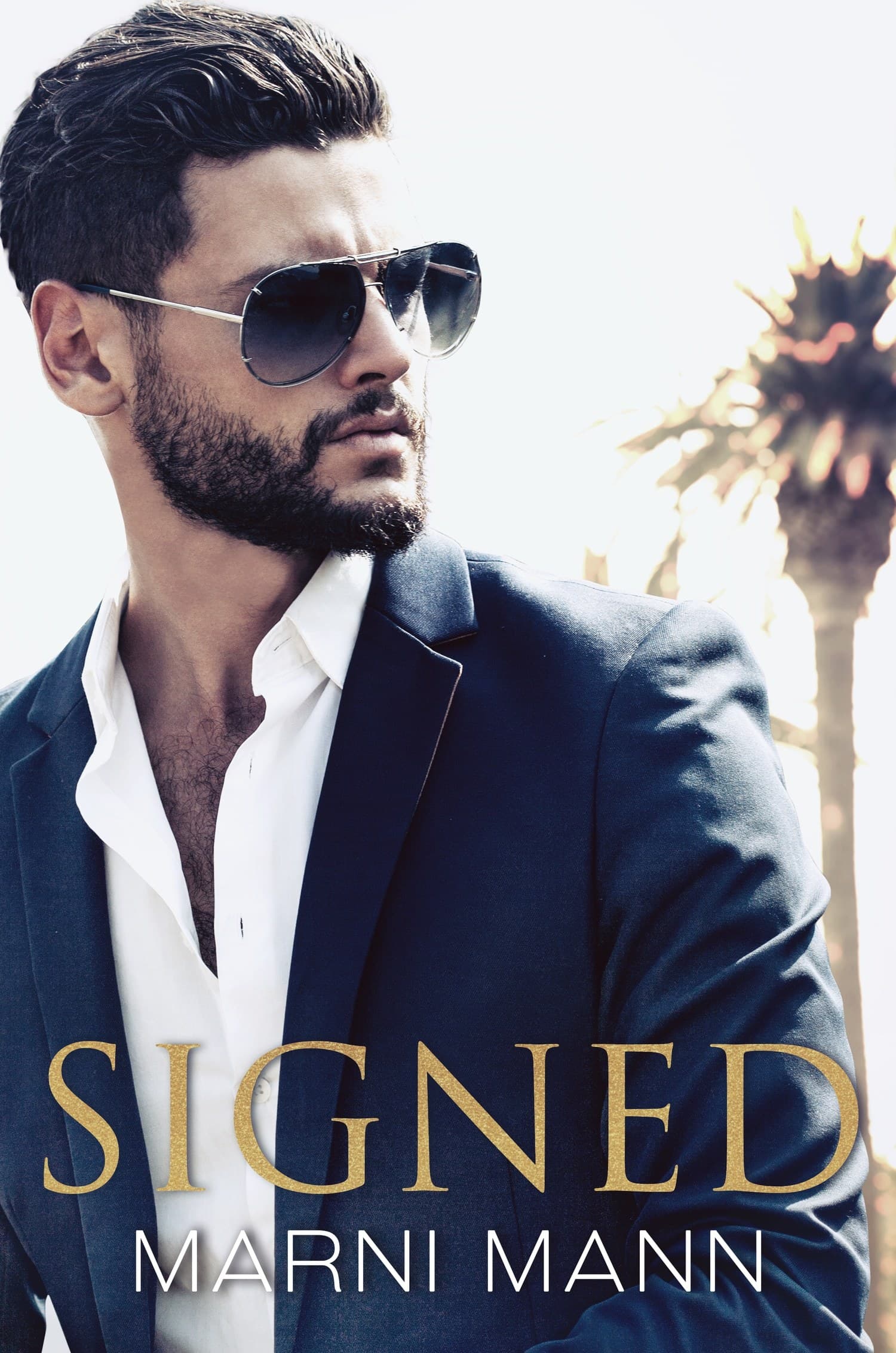 Signed book cover