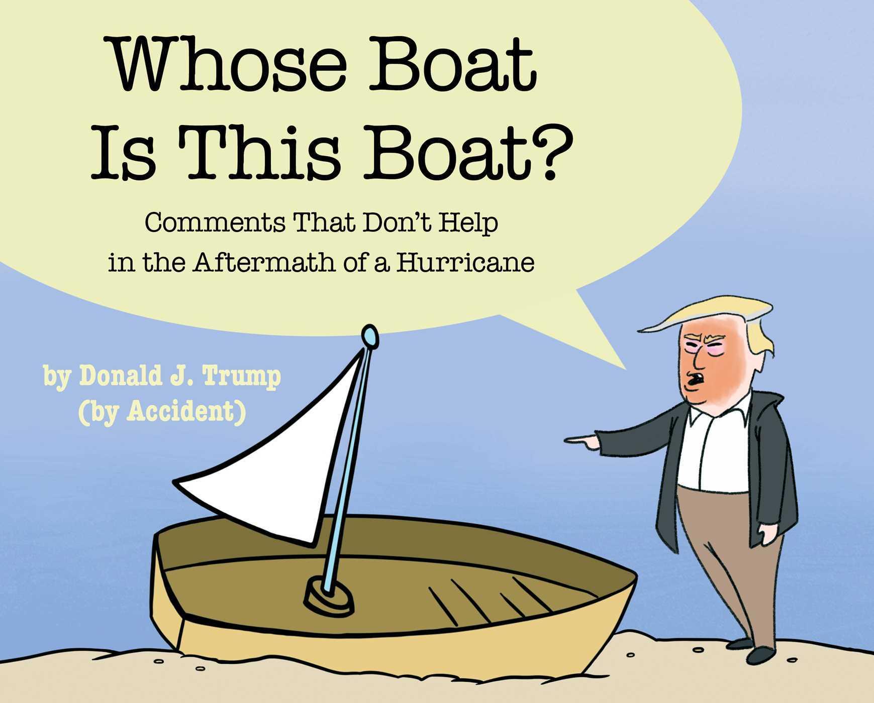 Whose Boat Is This Boat?: Comments That Don't Help in the Aftermath of a Hurricane book cover