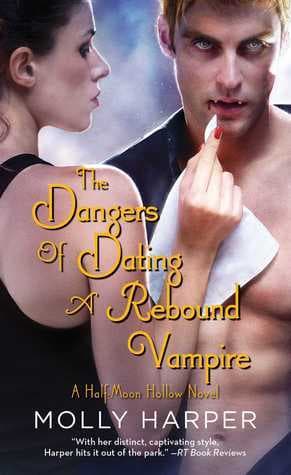 The Dangers of Dating a Rebound Vampire book cover