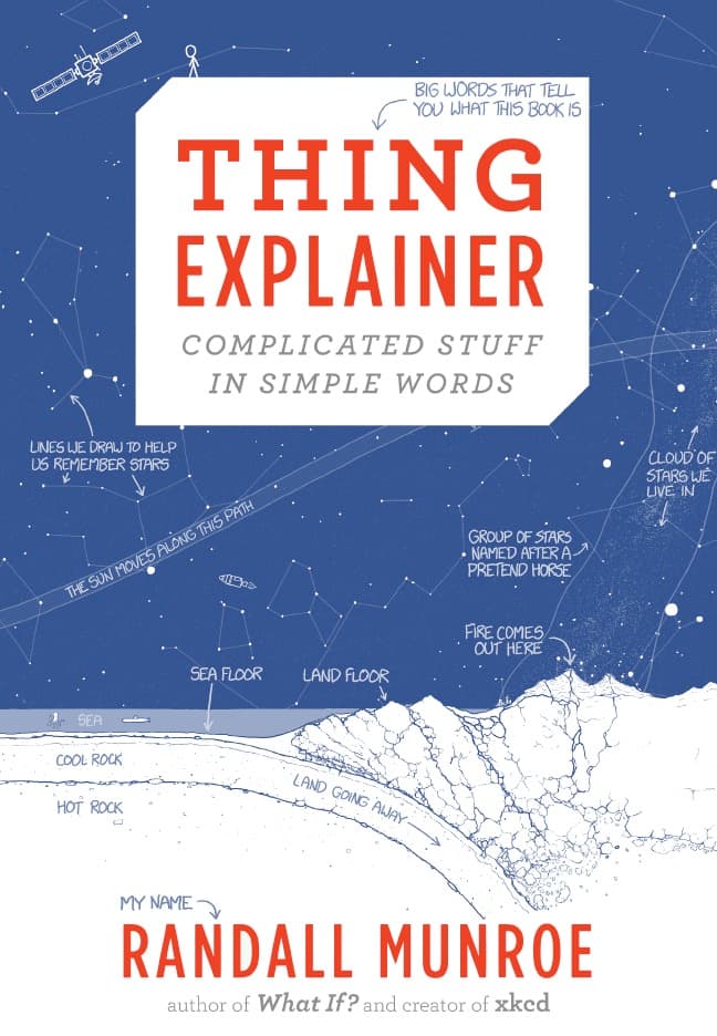 Thing Explainer: Complicated Stuff in Simple Words book cover