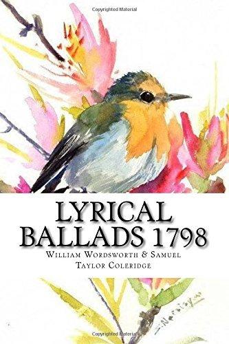 Lyrical Ballads 1798 book cover