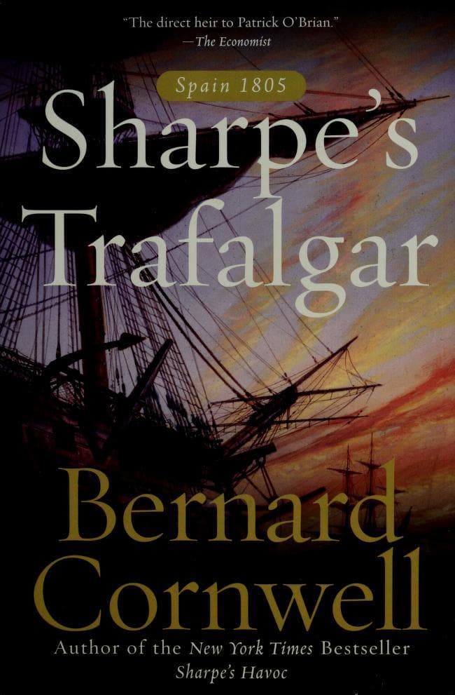 Sharpe's Trafalgar book cover