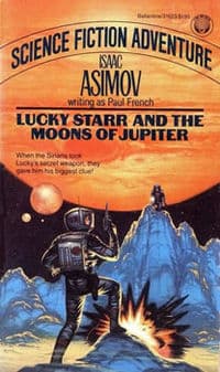 Lucky Starr and the Moons of Jupiter book cover