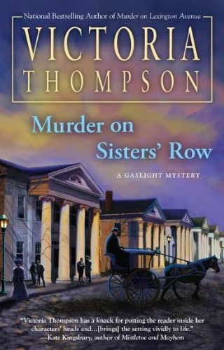 Murder on Sisters' Row book cover