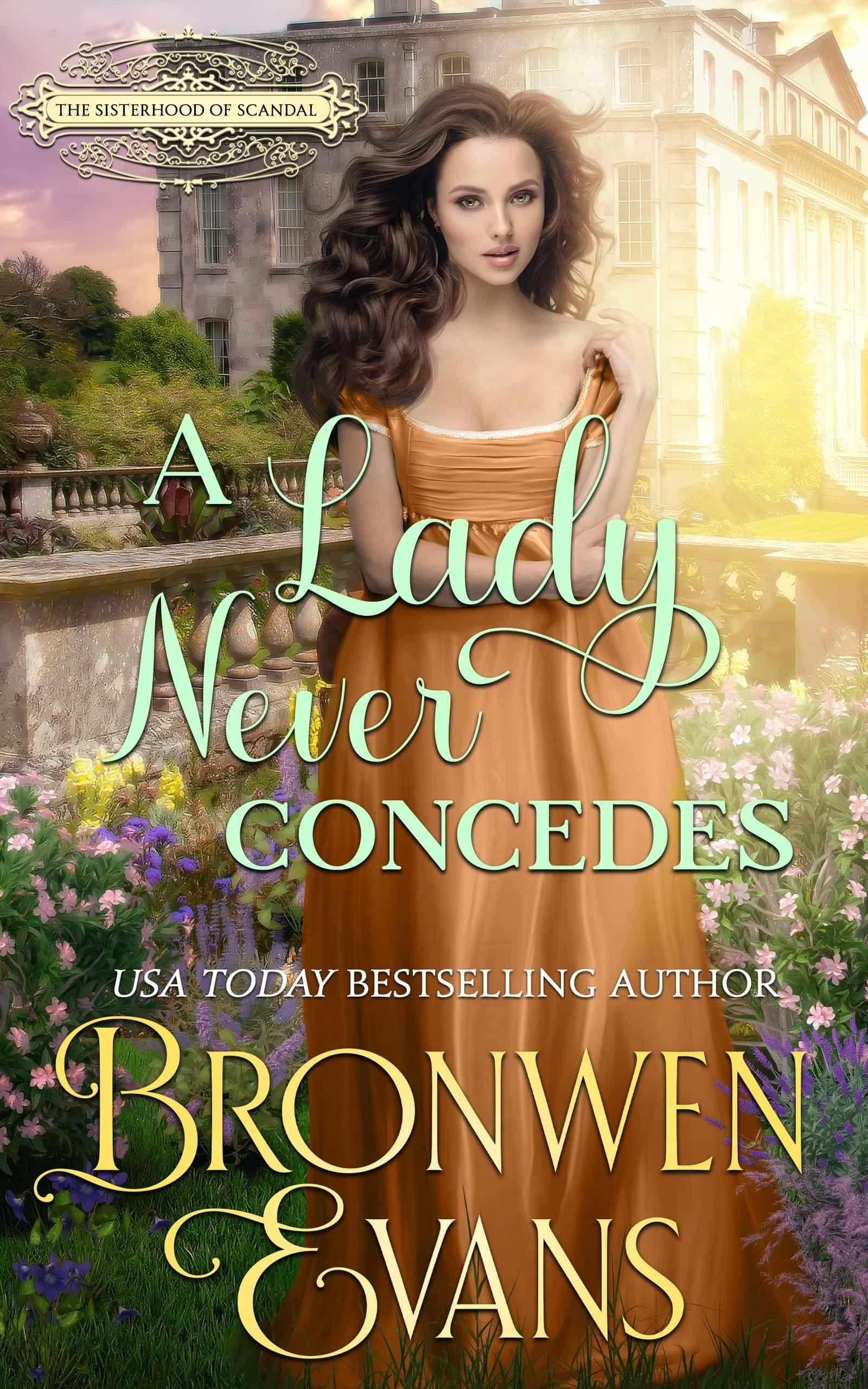 A Lady Never Concedes book cover